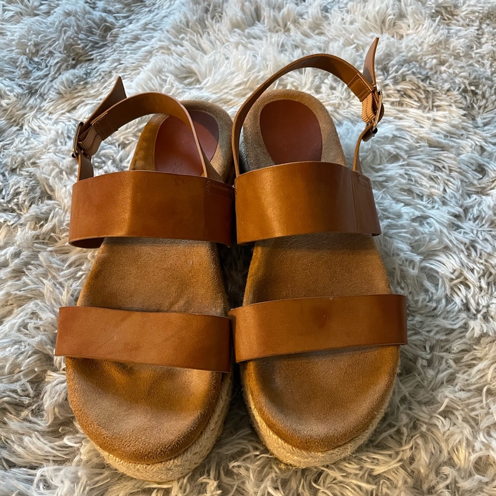 Brown sandals